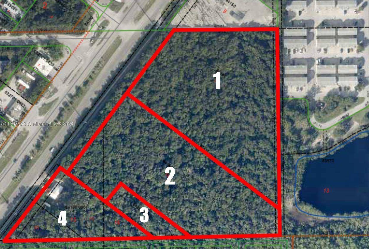 11 contiguous acres available consisting of 6 parcels with four APN and Totaling 975ft of frontage on Overseas Hwy.