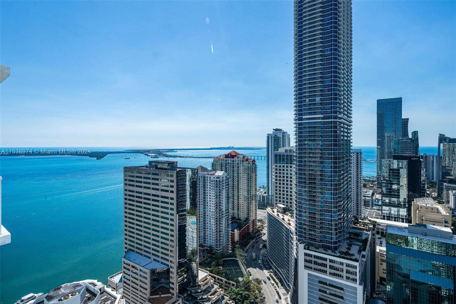 Welcome to the absolute best and upgraded 1bed 1bath with stunning water views of biscayne bay at Plaza Brickell.