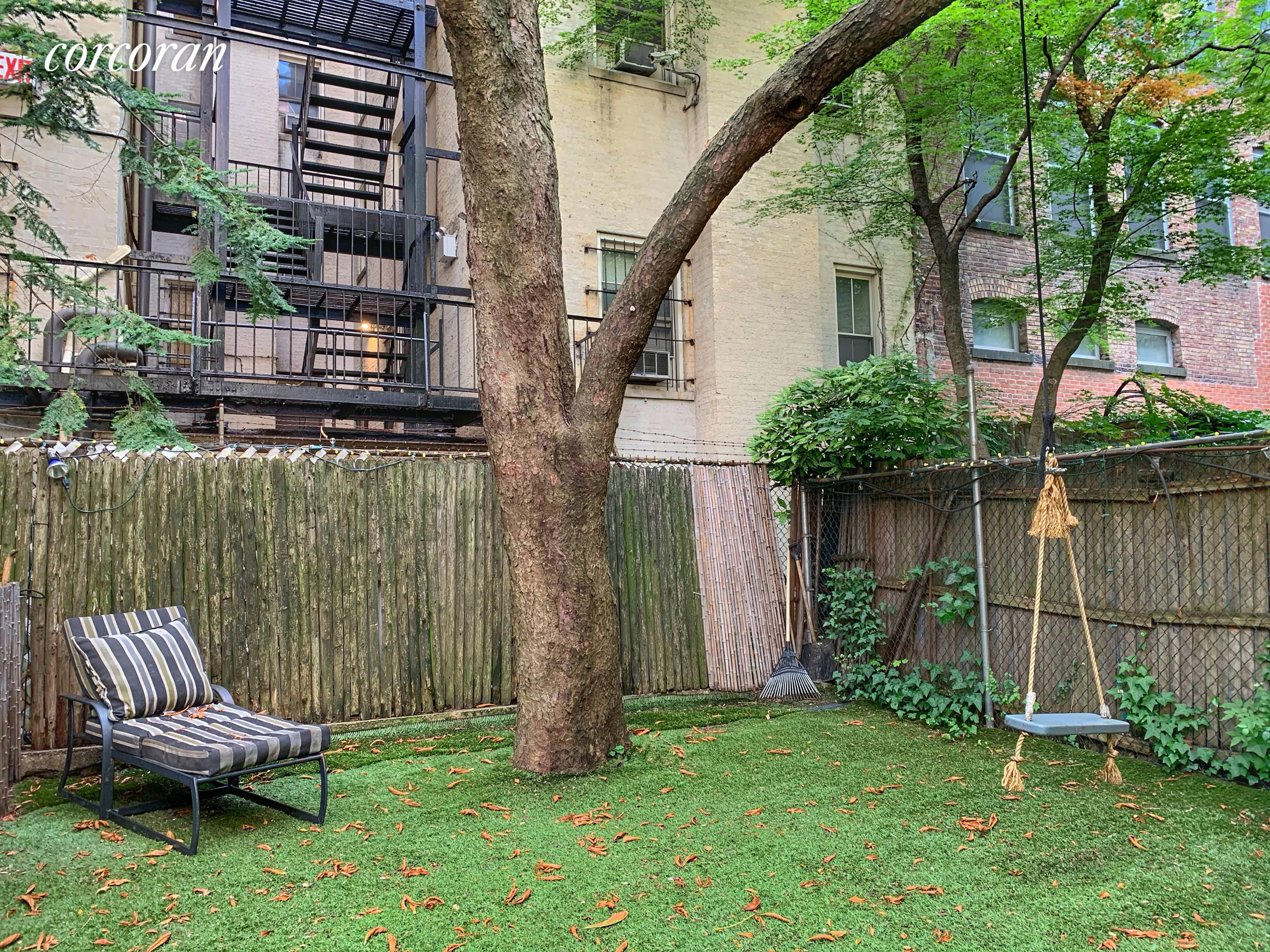 700SF RENOVATED 1 BED WITH GIANT 650SF GARDEN OASIS !