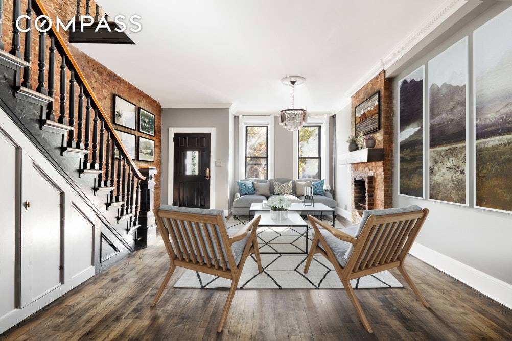 Bask in luxurious Brownstone Brooklyn living in this superb, gut renovated four bedroom, two and a half bathroom townhouse with outdoor space in Park Slope.