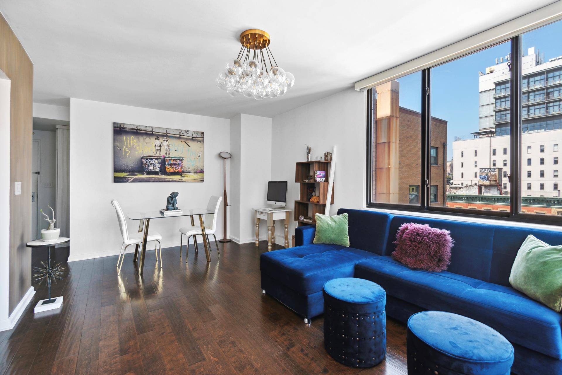 Located in the beloved full service Nolita Place Condominium, where Spring Street meets the Bowery at the nexus of Nolita and the Lower East Side, this rarely available, renovated corner ...