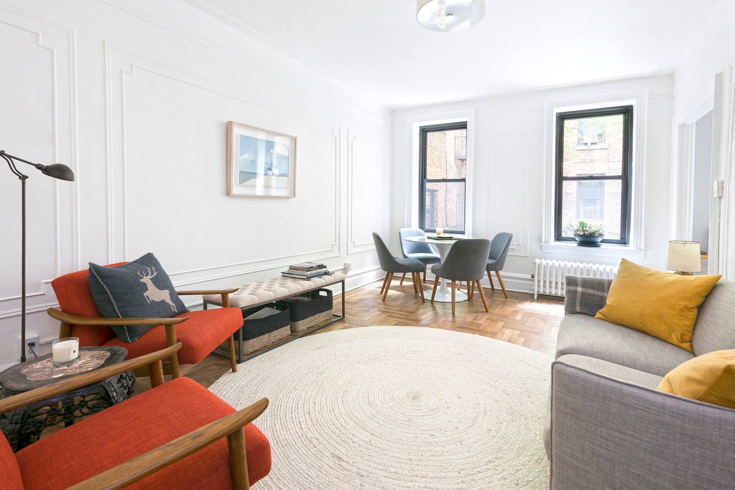 Blending classic pre war architecture with modern updates, this elevated first floor co op unit has been recently renovated to the owner's impeccable taste, providing clean lines while maintaining original ...