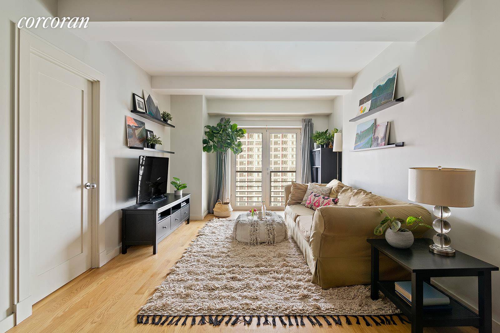 302 2nd Street, 5D Sunshine and city views await in this conveniently located corner 2 bedroom 2 bath condo in North Park Slope.