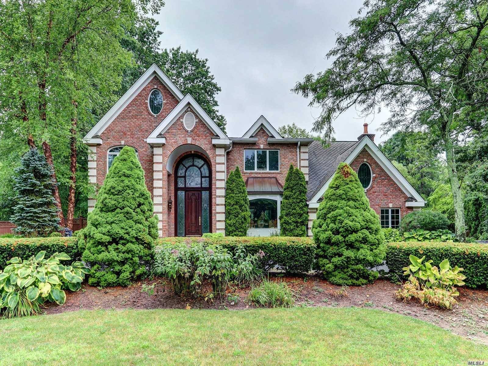 Stunning custom built Brick Colonial re done in 2001 2006.