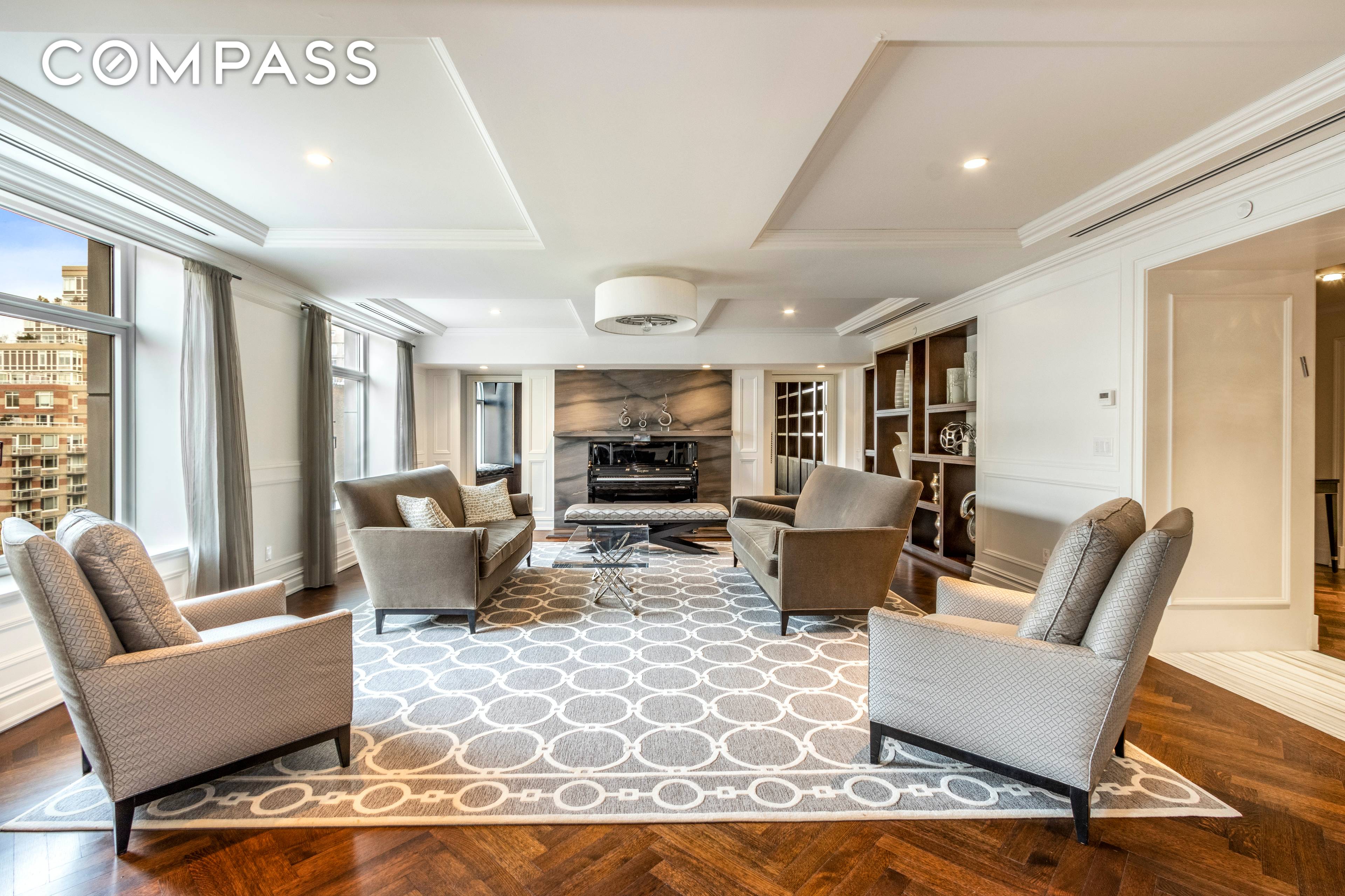 This sophisticated and elegant, full floor condo offers stunning scale and the most exquisite luxury and contemporary interior design, while incorporating classic, old world details.
