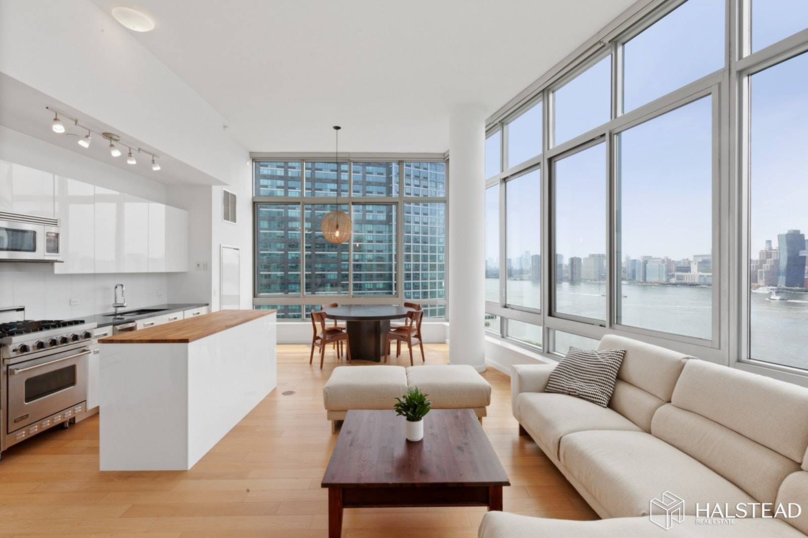 Come home to one of the most beautiful apartments in Long Island City with some of the most stunning views in all of NYC !
