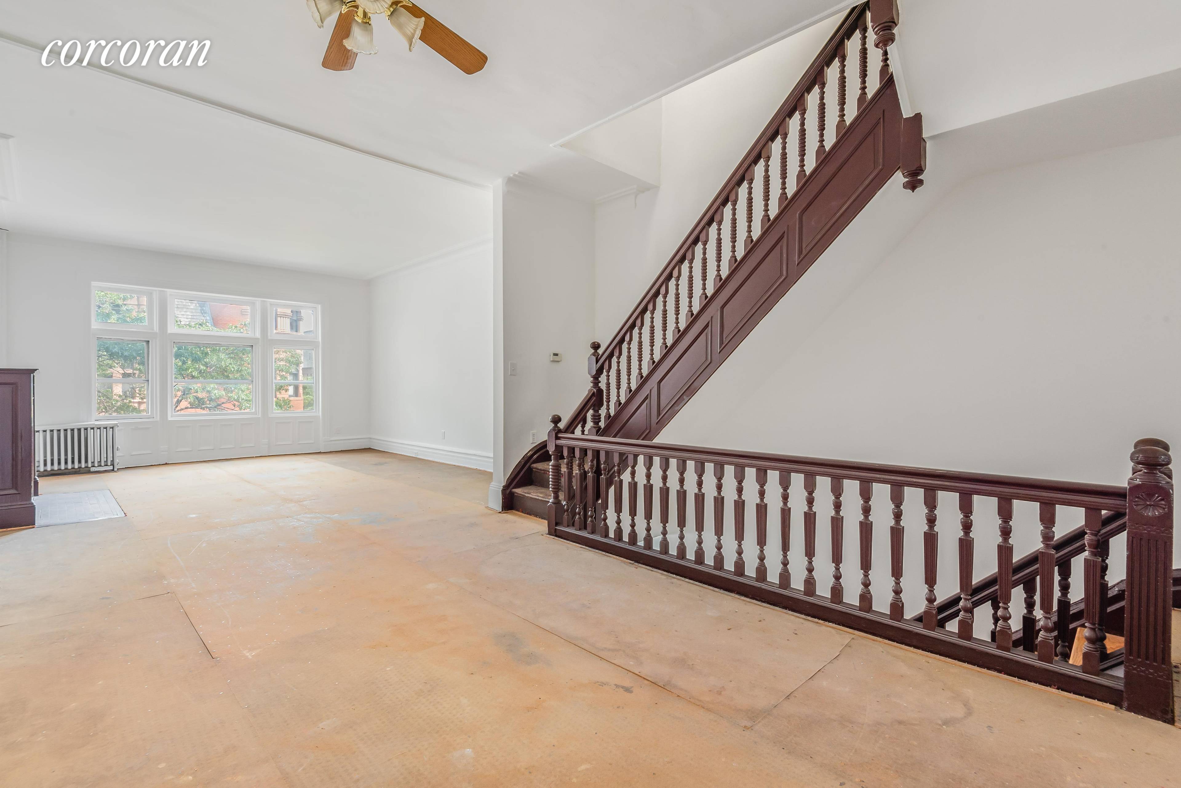 Welcome to 288 Dekalb Ave, the perfect blank canvas for anyone who dreams of renovating their own home.