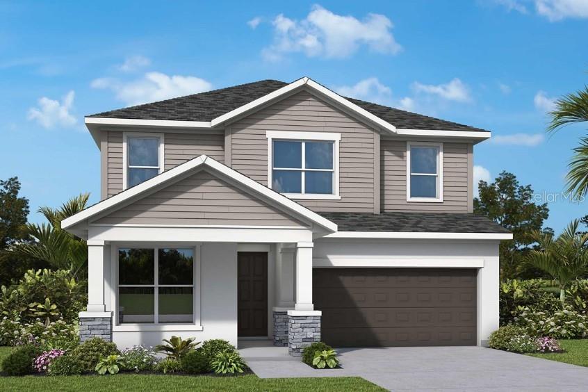 Front Exterior Rendering **Paint Colors May Vary