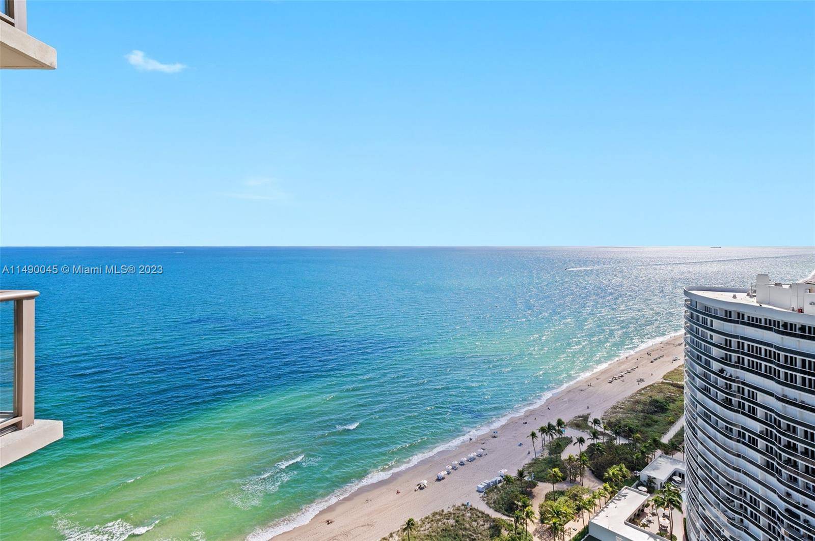 Direct ocean views from every room in this meticulously remodeled condo featuring 3 expansive oceanfront balconies and SE views spanning the ocean, South Beach, and the city.