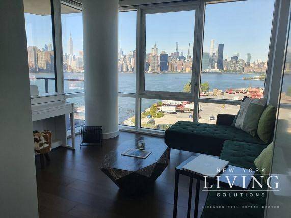 New to market 3 Bed 2 bath with direct water and Manhattan skyline views plus huge private terrace and w d in unit currently the only 3 bed available in ...