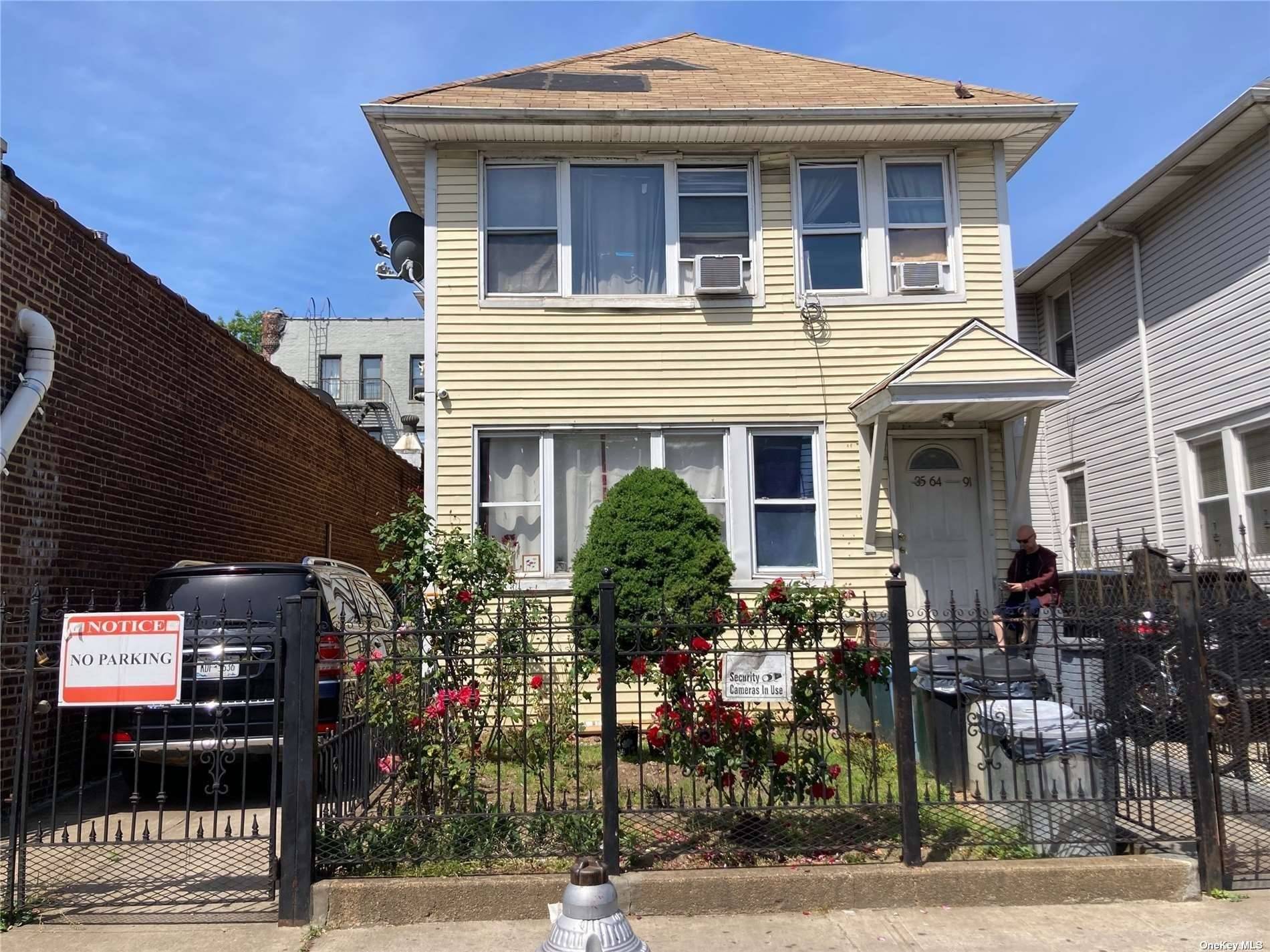 Great Investment Opportunity Prime Location, 2 Family House In The Vibrant Jackson Heights, Just Steps Away From 37 Ave.