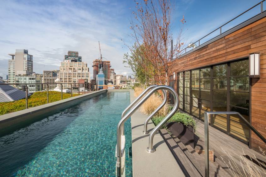 NO FEE Fully Furnished Short Term or Long Term A private pool and two terraces in the most exclusive rental in Soho.