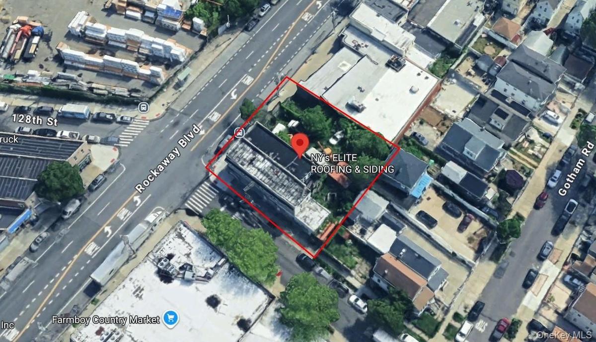 Map / location with property parcel outlined