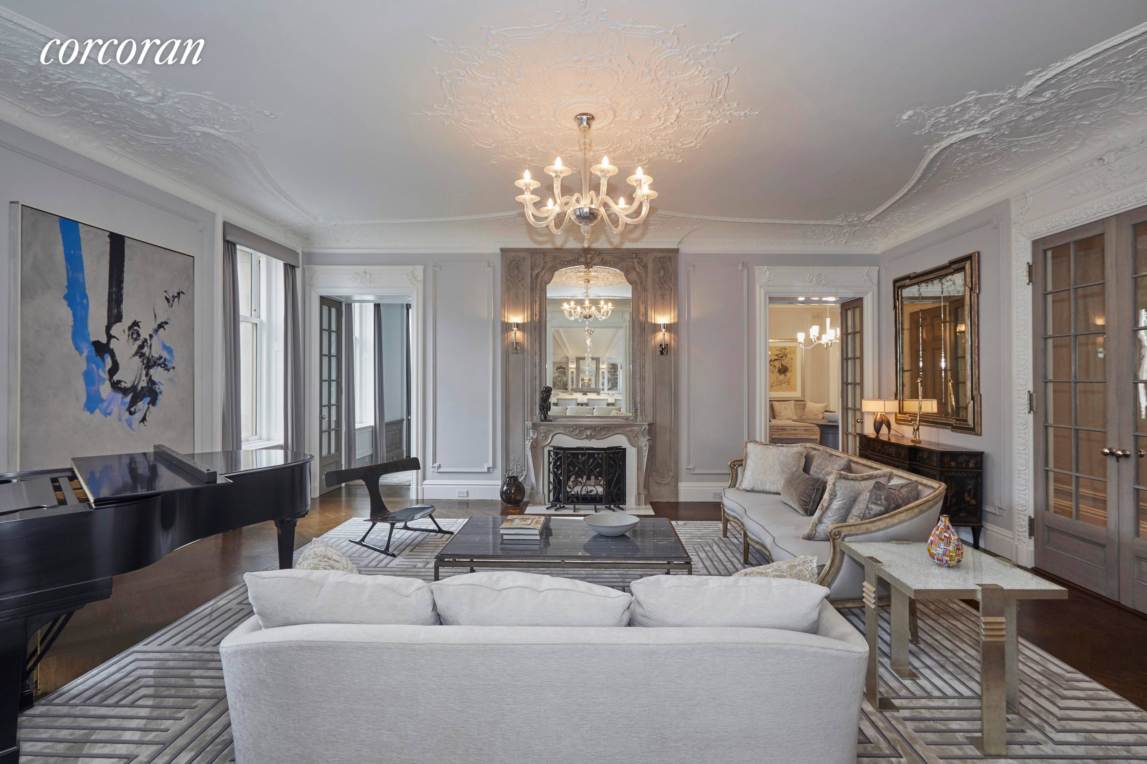 A RARE OPPORTUNITY Own a full high floor quadrant at the distinguished Apthorp the premier pre war condominium on the Upper West Side.