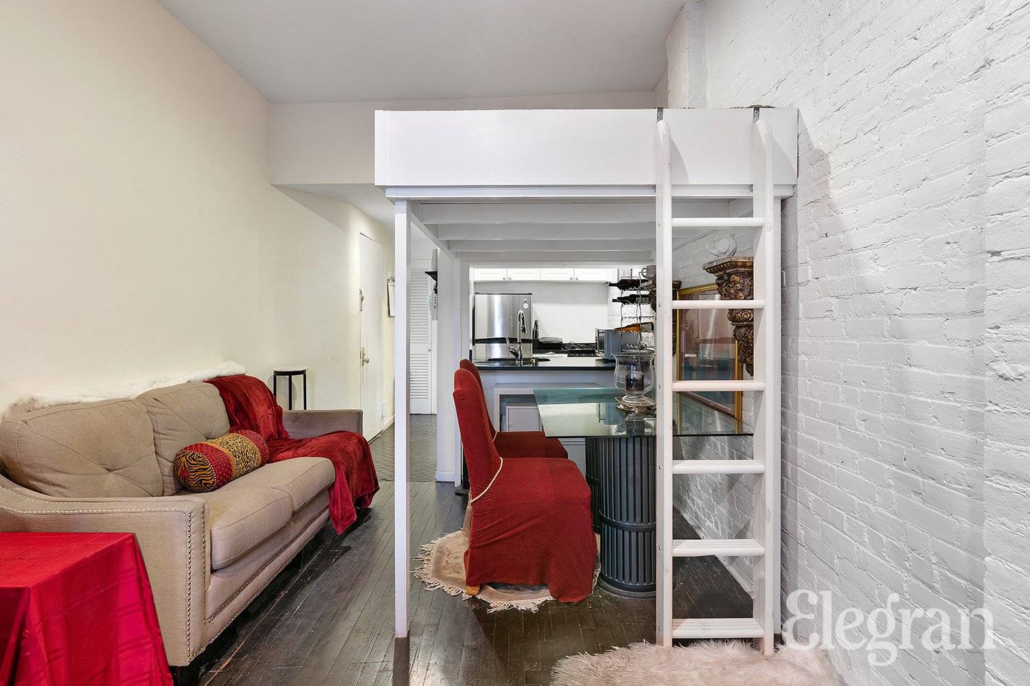 This beautiful apartment offers the very best of city living.