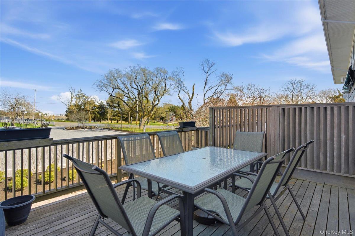 Deck with Waterview