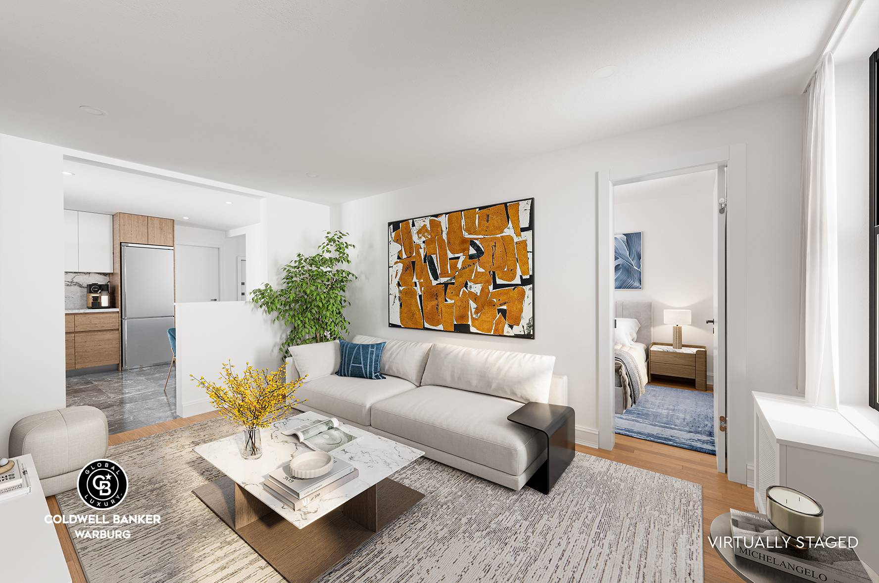 Welcome to apartment 3B, a two bed one bath, South and West facing apartment centrally located between the East Village and Lower East Side neighborhoods.