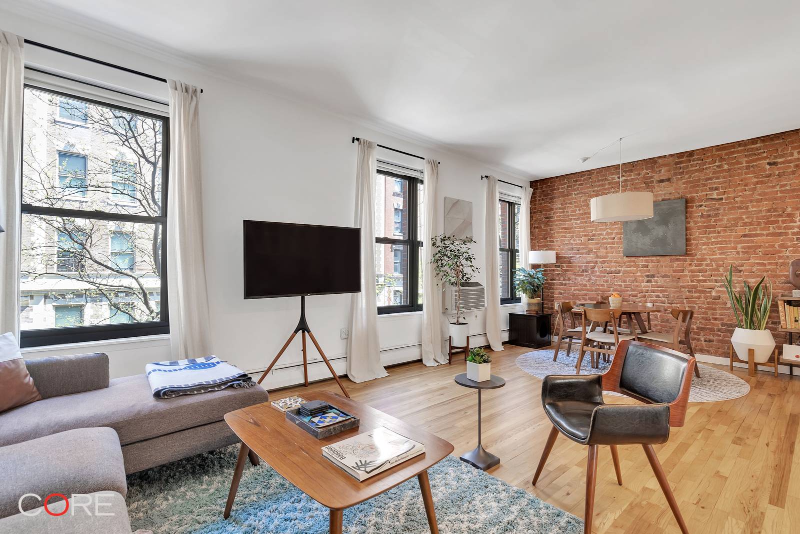 Charm and character abound in this chic and spacious, renovated one bedroom beauty just off Riverside Park.