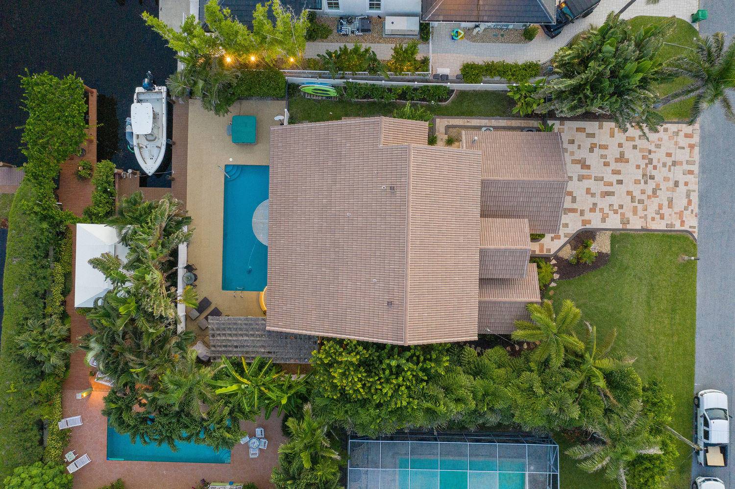 Nestled in Delray Beach is where you will find this Tropical Oasis.