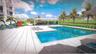 These digital renderings showcase the planned completed transformation of the community’s outdoor amenities, offering a preview of the exceptional res