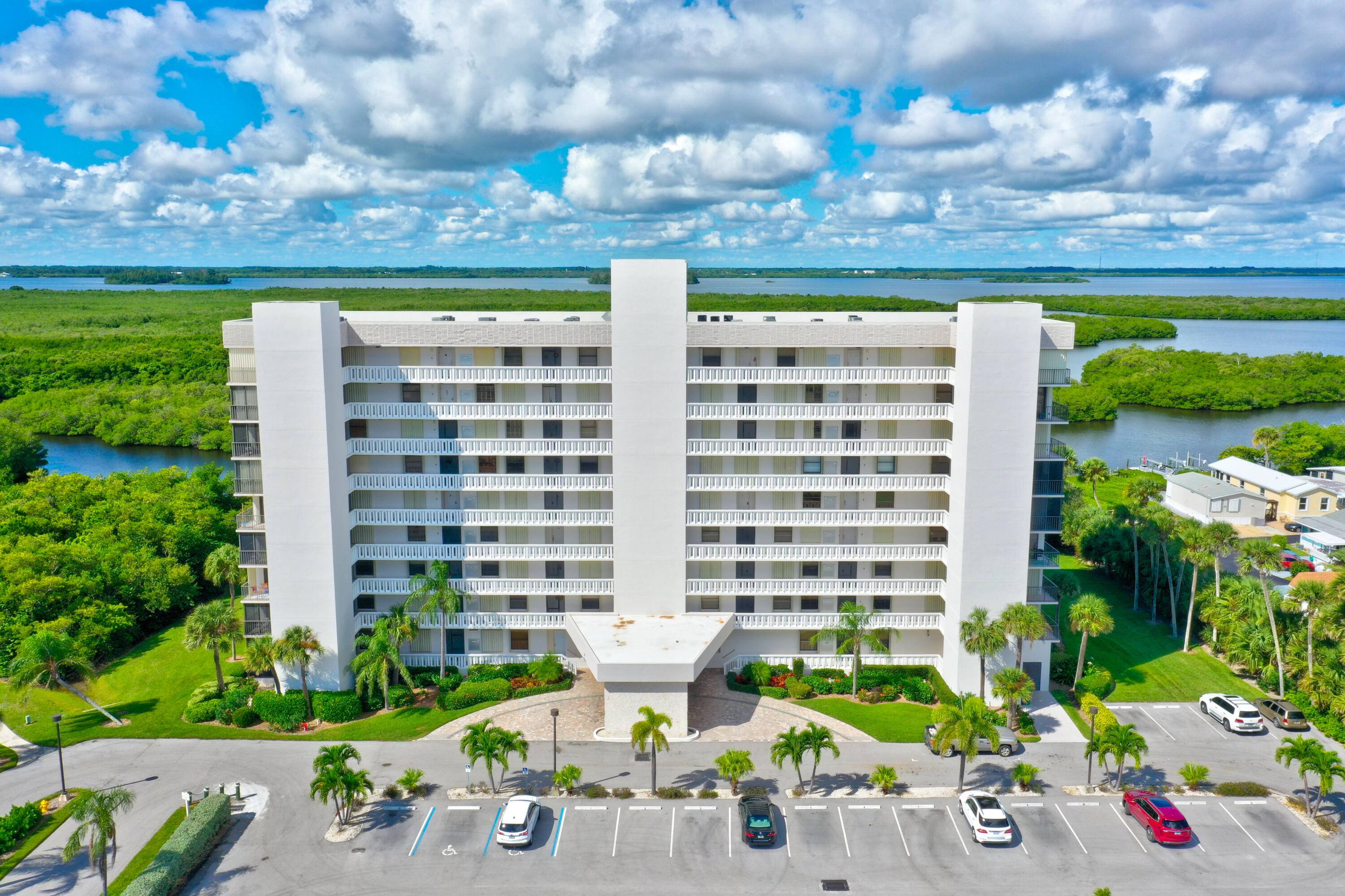If you desire a luxurious escape to a magnificent tropical oasis, search no further than this exquisite two bedroom, two bathroom condominium nestled on the captivating North Hutchinson Island.