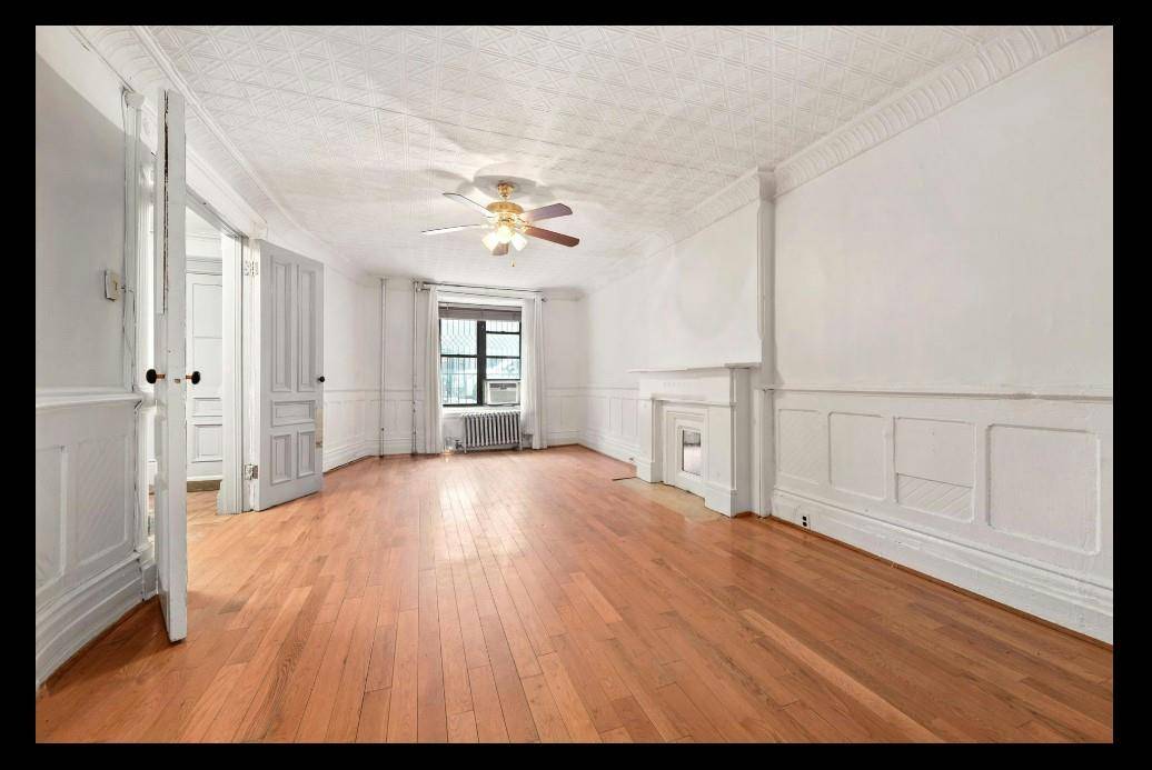 32 E 126th street features original architectural details, natural lighting, 12ft high ceilings, exquisite wood ornamentation around the fireplaces, doorways and living room and approximately 700 plus sqf of living ...