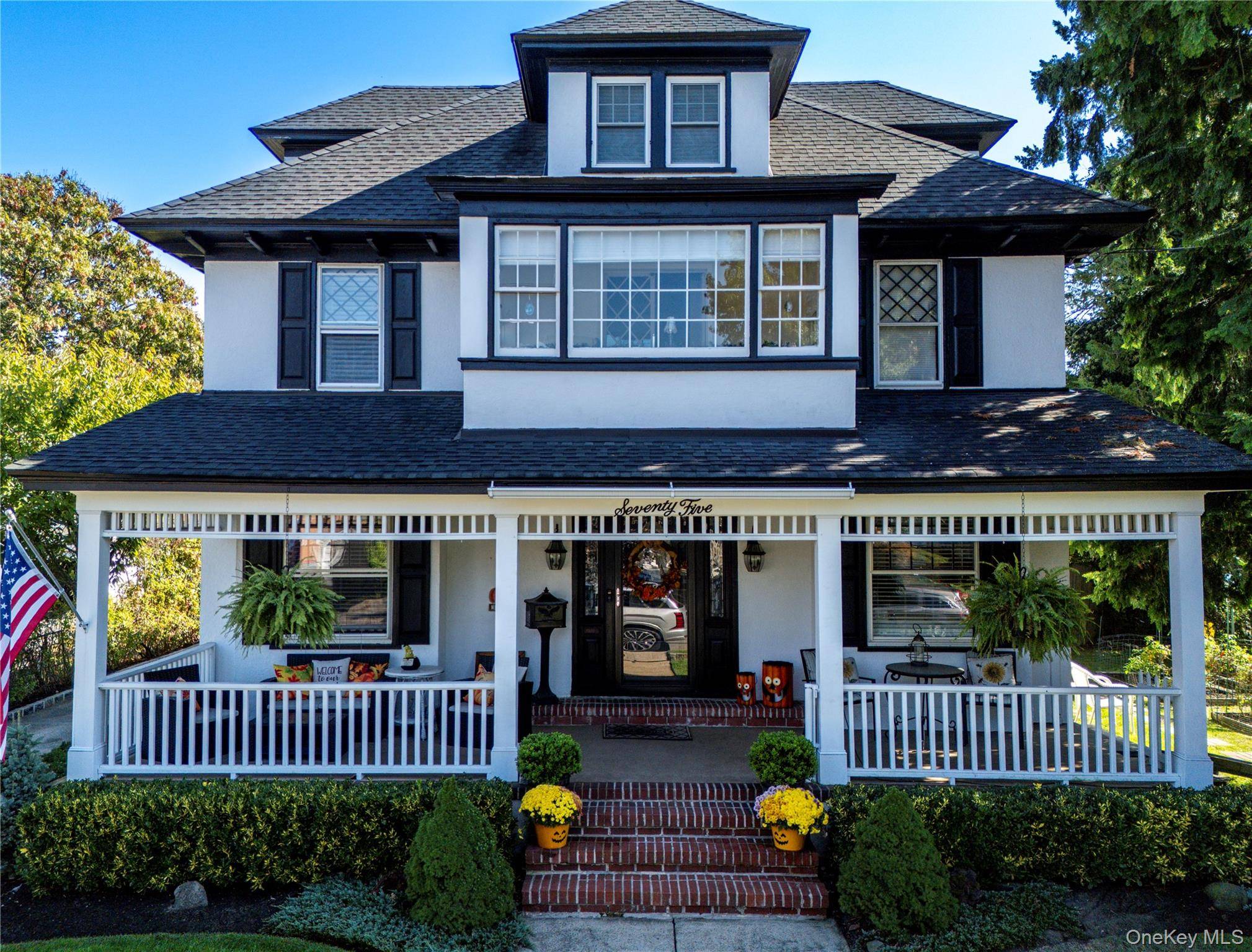 Set on beautifully landscaped, park like property, this spacious Colonial offers charm, space amp ; modern living !