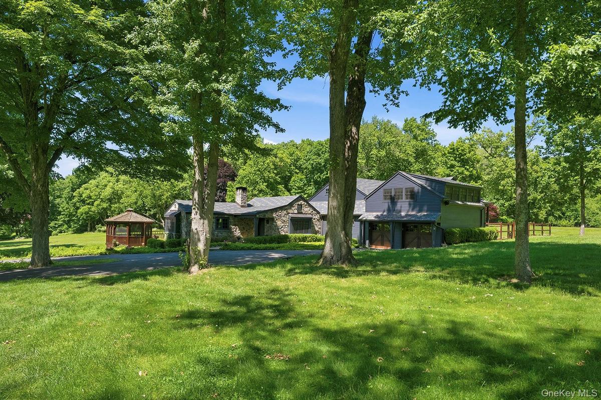 Expansive grounds with mature landscaping