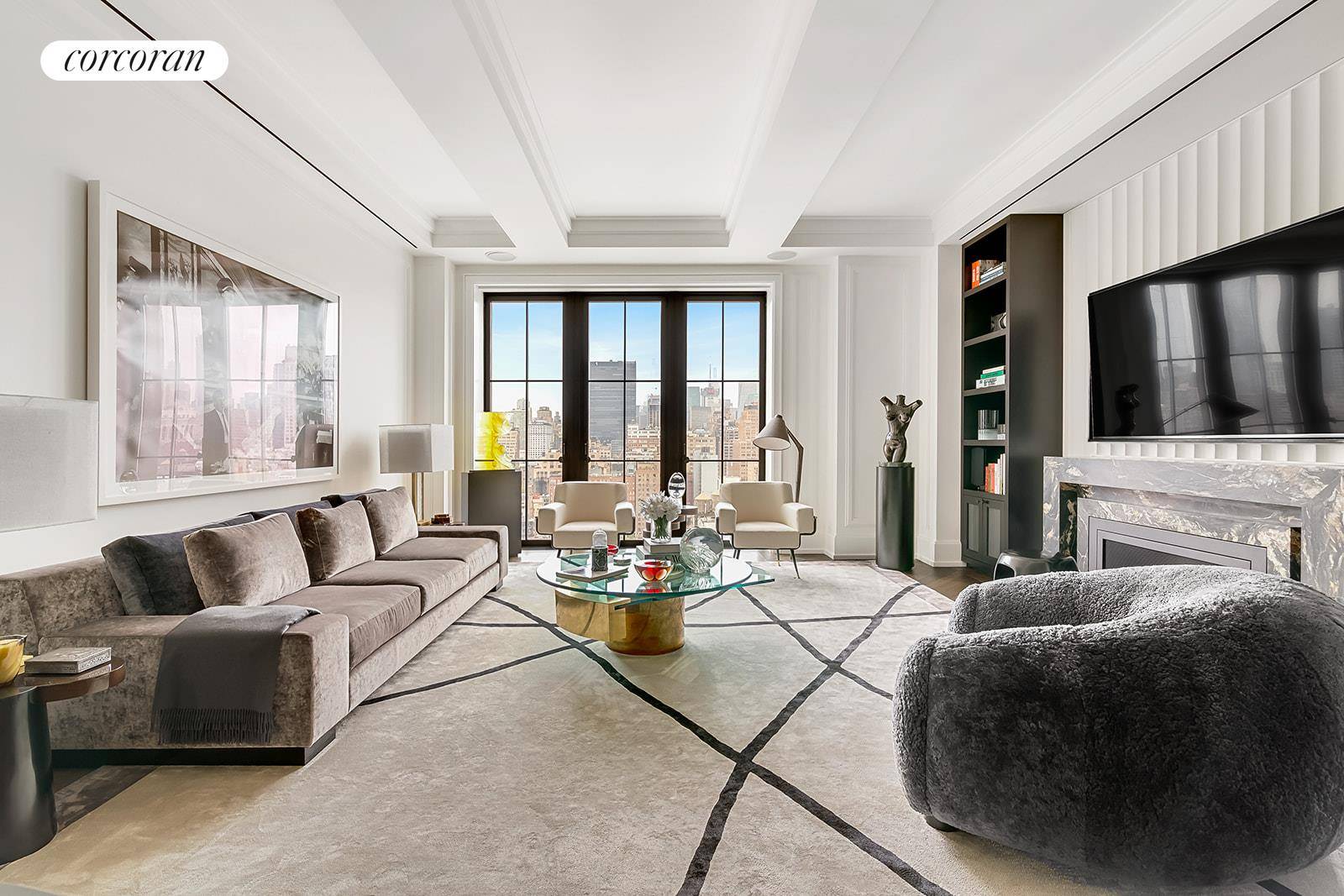 The pinnacle of downtown luxury living, Residence 16D at Walker Tower merges 2, 168 square feet of exceptional craftsmanship and unprecedented attention to detail.