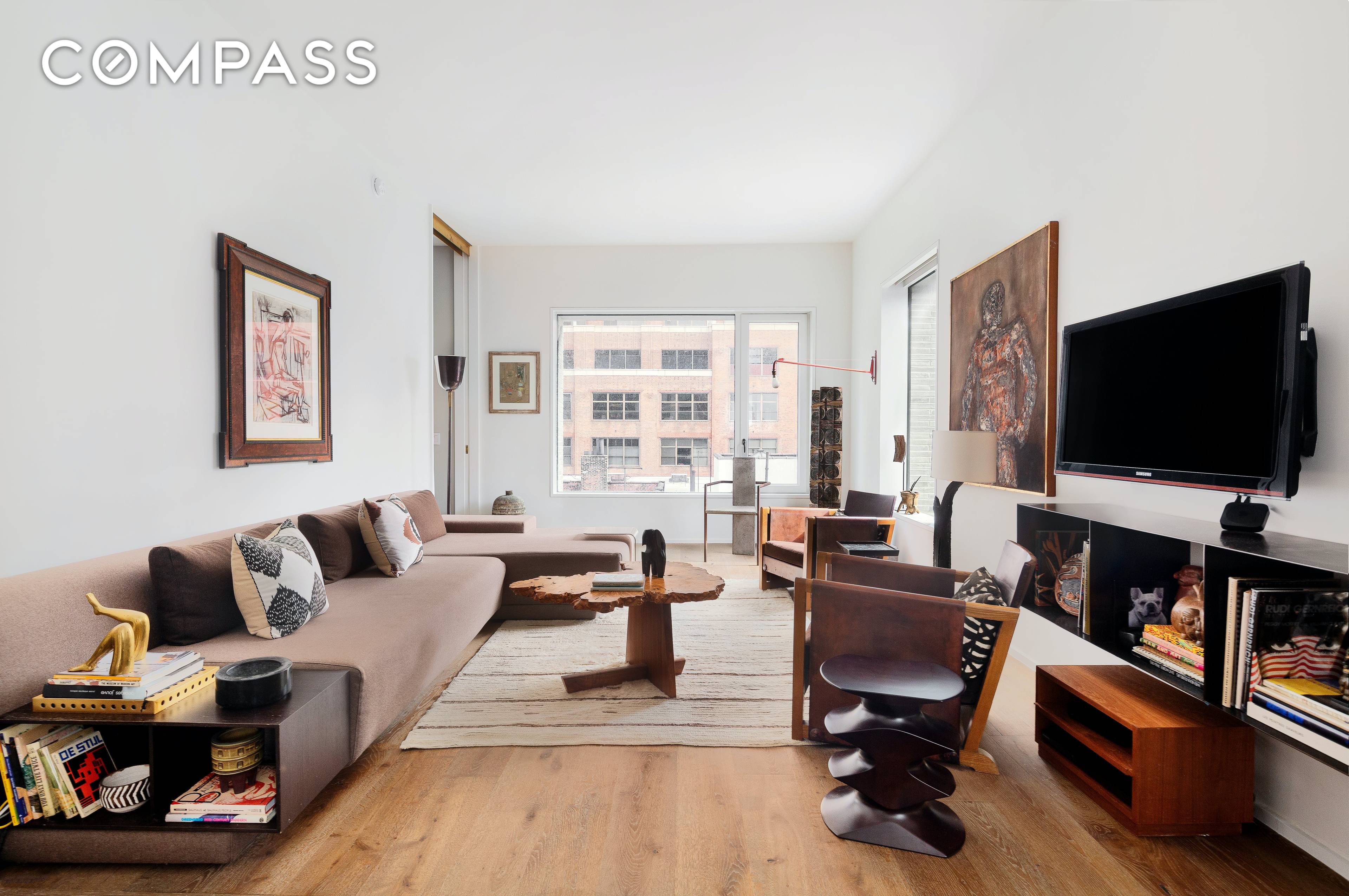 City views and direct sunlight await you in this oversized 1BD 1.