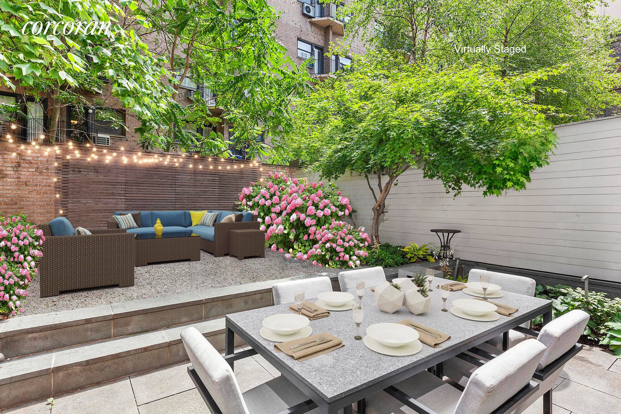 215 Sullivan Street Townhouse C Spectacular four thousand square foot, twenty six foot wide, four bedroom, four and a half bath, townhouse with a glorious 780 square foot garden, located ...