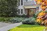 Property entrance featuring a yard