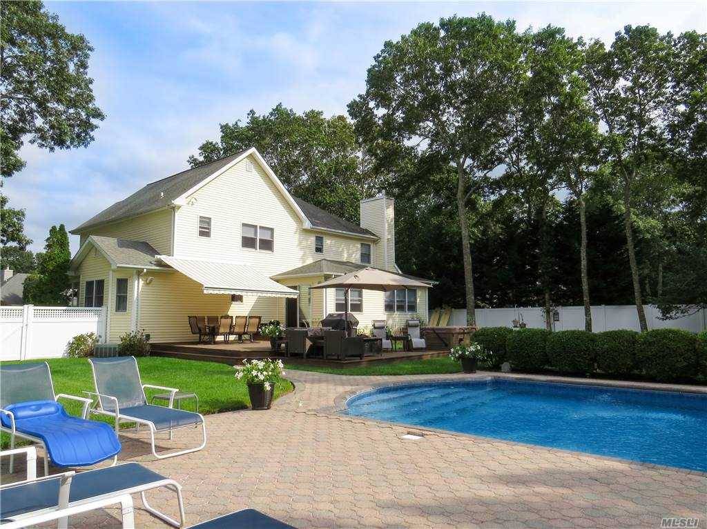 An immaculate two story home with an open floor plan in the Village of Westhampton Beach.