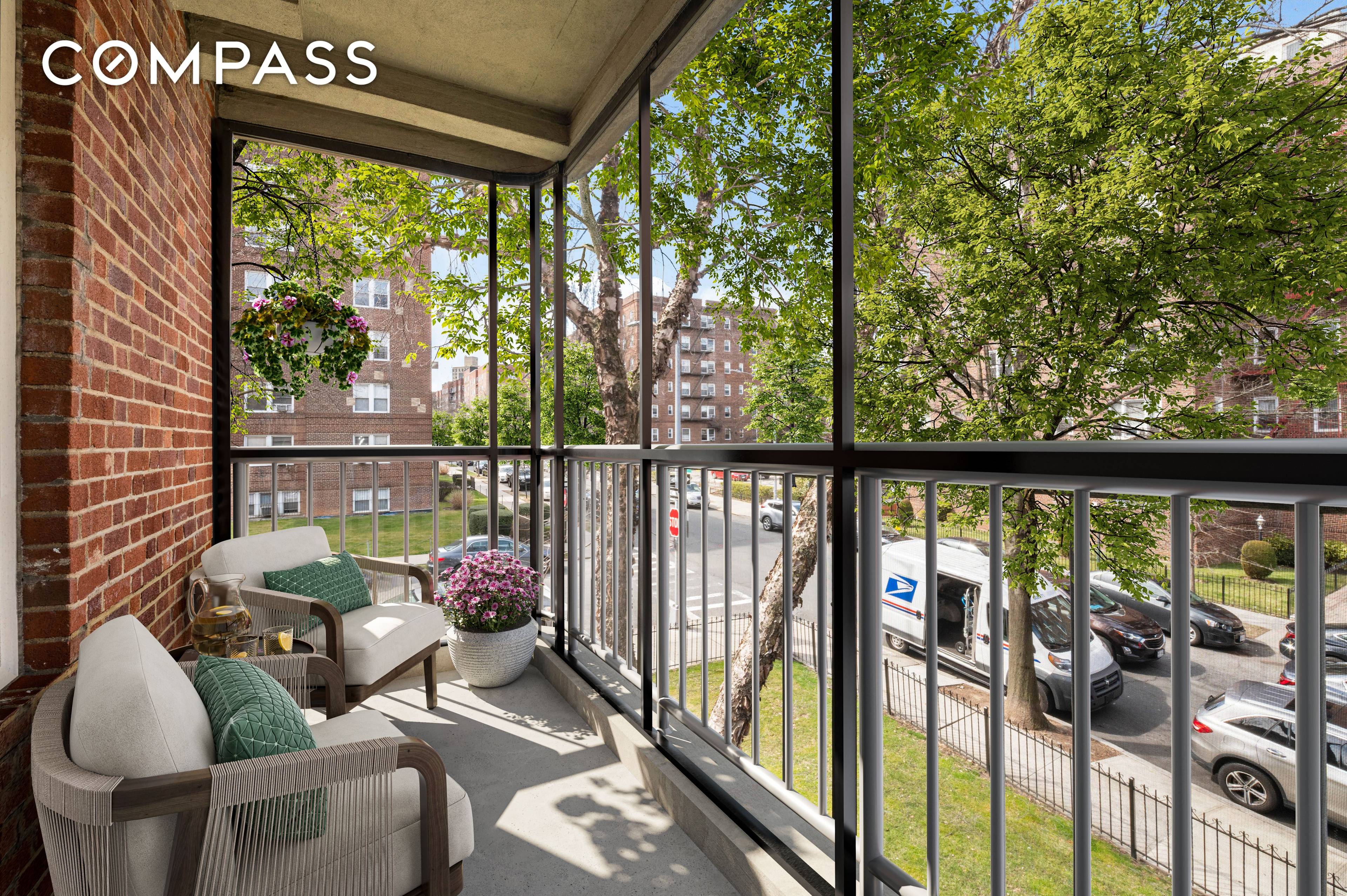 Welcome to this desirable corner unit apartment at the prestigious Nathan Hale Coop in Forest Hills !