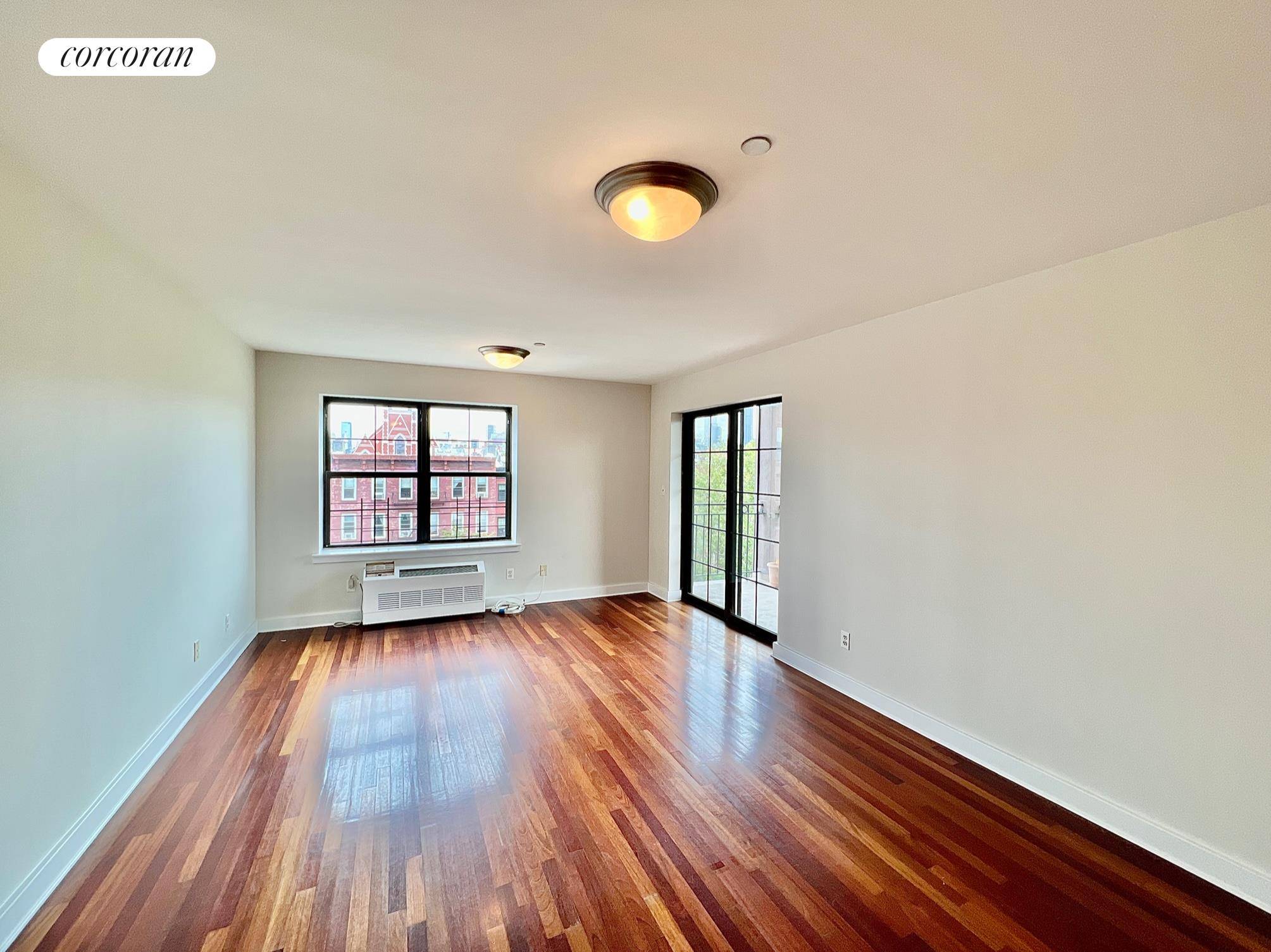 Luxury two bedroom with large balcony and spectacular Manhattan park views.