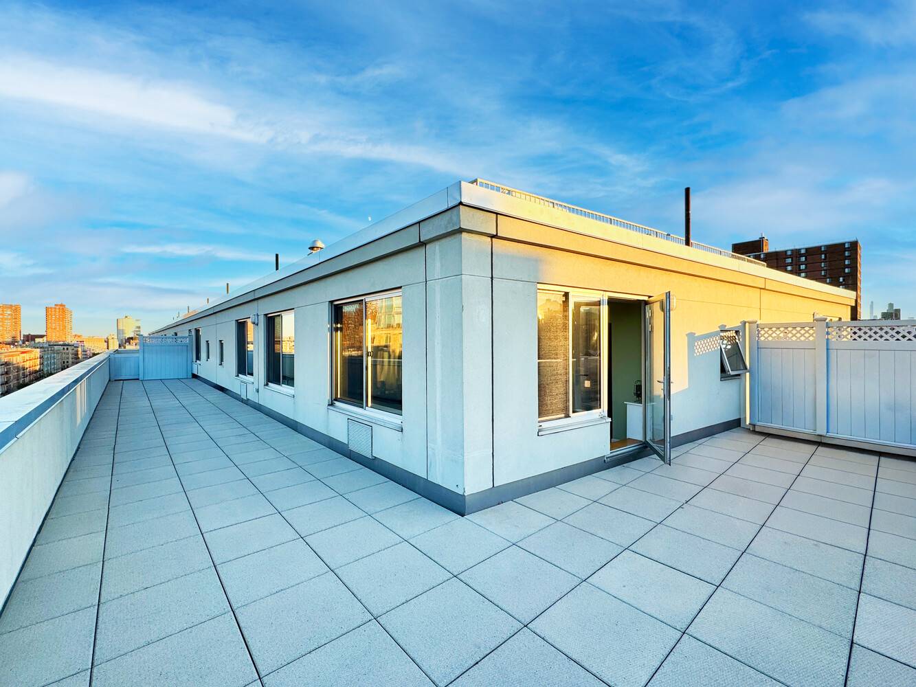 Penthouse Living with a Private Outdoor Terrace Back on the market welcome to Residence 7D, a true penthouse retreat at Bradhurst Court.