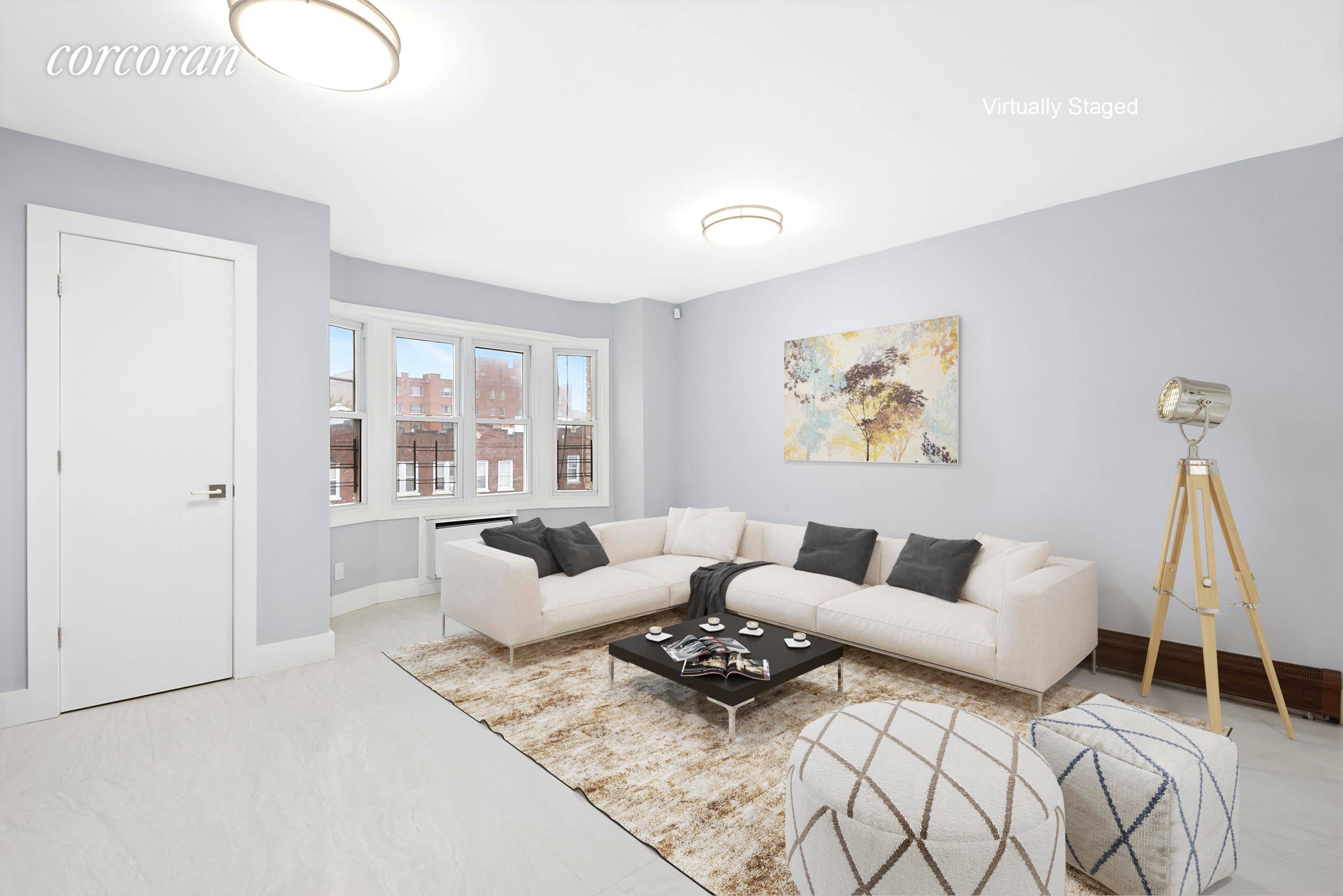 1675 Sterling Place is an exciting, newly renovated two family townhouse with a parking space in Crown Heights.