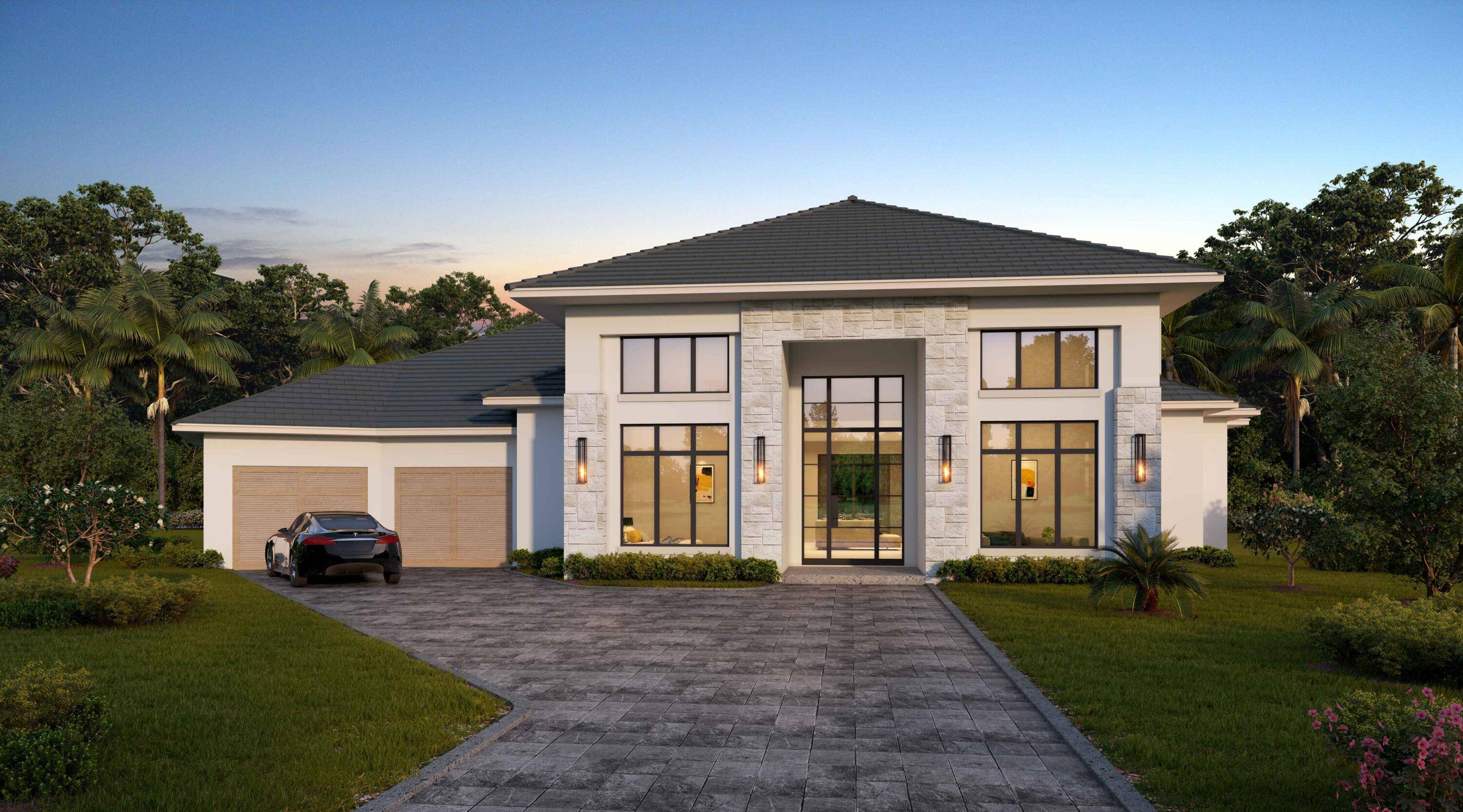Once in a lifetime opportunity to purchase a brand new construction luxury estate on the established, highly coveted street of Golf Brook Drive in the Palm Beach Polo Club !