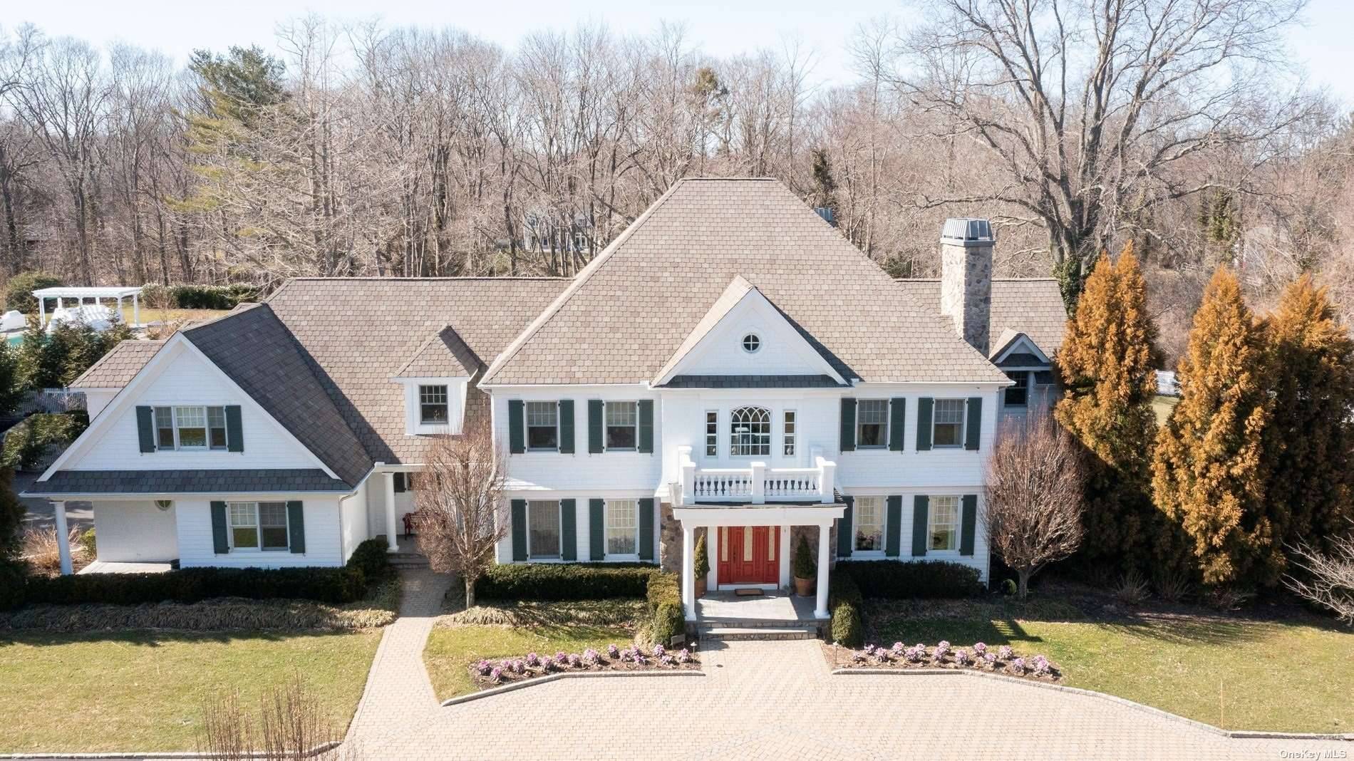 Wishing Tree A beautiful and elegant 7 Br 7 1 2 Ba colonial on 4 level, fenced and gated acres.