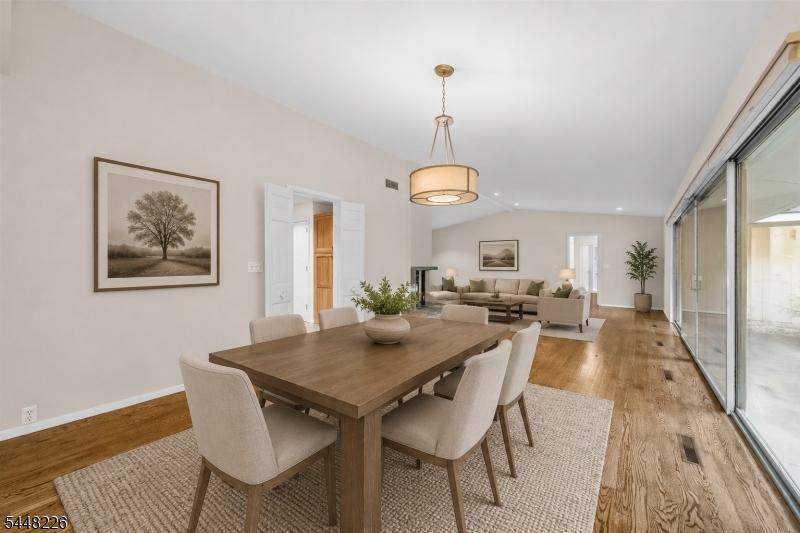 Virtually Staged Dining Room