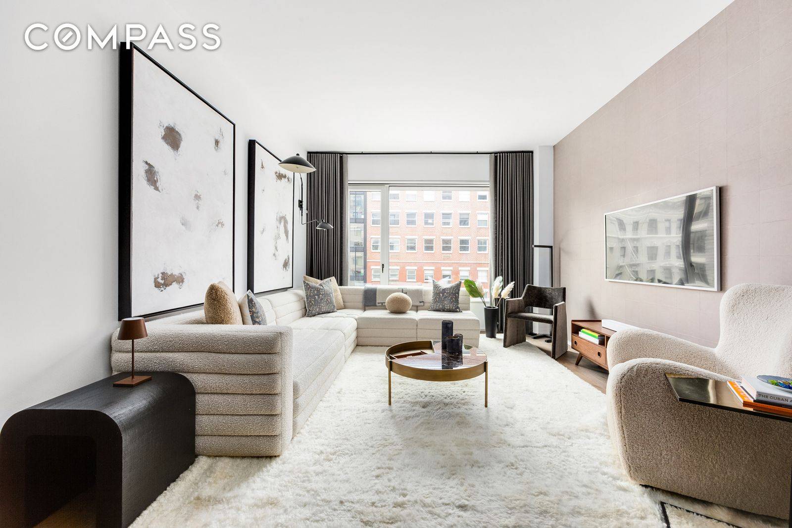 Apartment 5A is a perfectly proportioned two bedroom, two bathroom lofty residence with sunny southern exposures and iconic views of the Meatpacking District s Gansevoort Square.