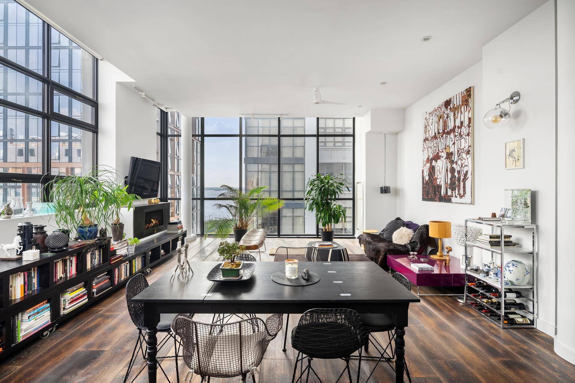 ARCHITECTURAL LUXURY IN A WATERFRONT PARK This meticulously and unconventionally designed loft with floor to ceiling glass overlooking the East River, fuses cutting edge style with sophistication and architectural detail ...