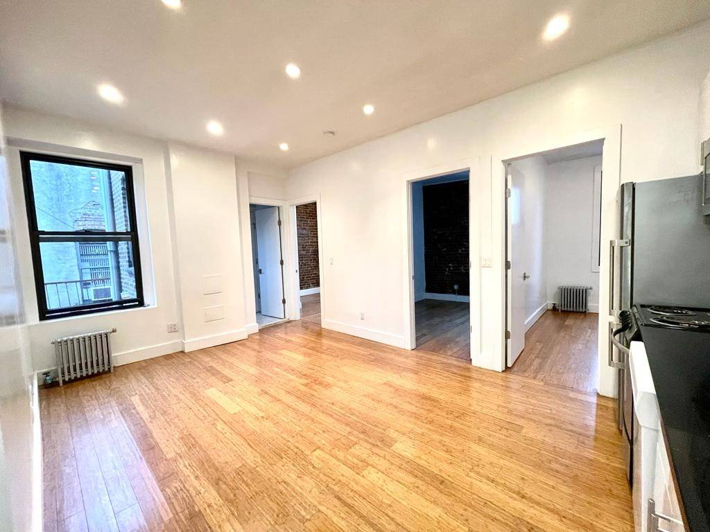 Renovated 3 bedroom home office located in the heart of the LES w d in unit Apartment Features 3 queen bedrooms extra bedroom for home office storage use Marble bathroom ...