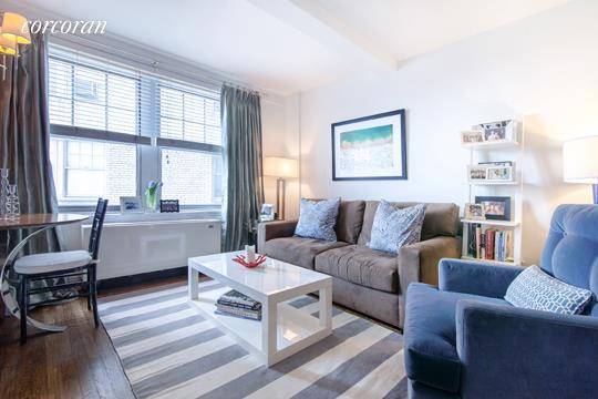 Enjoy wonderful light and exceptional prewar details in this lovely studio co op in the heart of the coveted West Village.