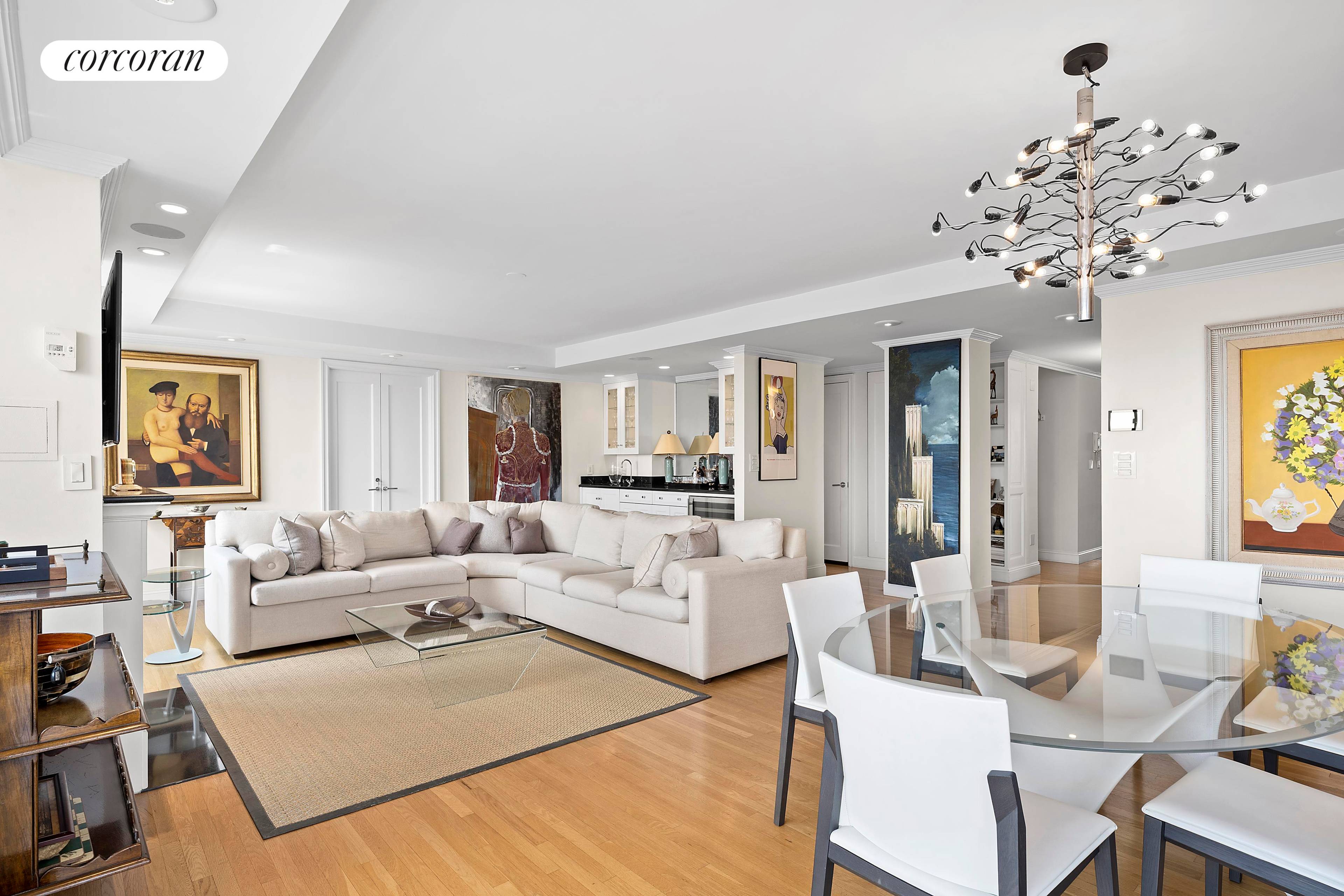 Watch the boats glide by from this fantastic custom designed home in the very Heart of Manhattan !