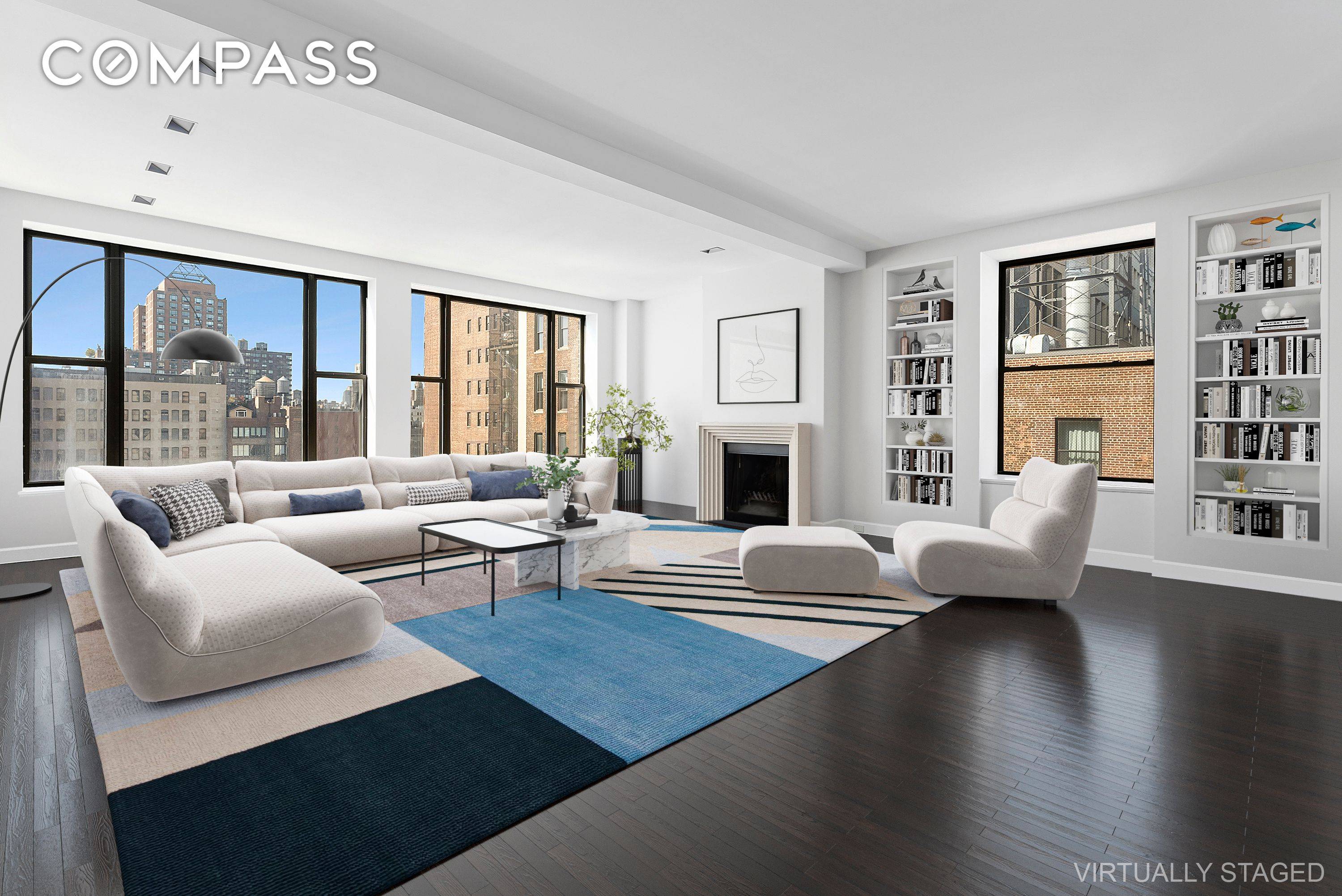 Nothing compares to this expansive open loft with direct southern views just off Gramercy Park and Irving Place.