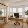 Virtually staged office