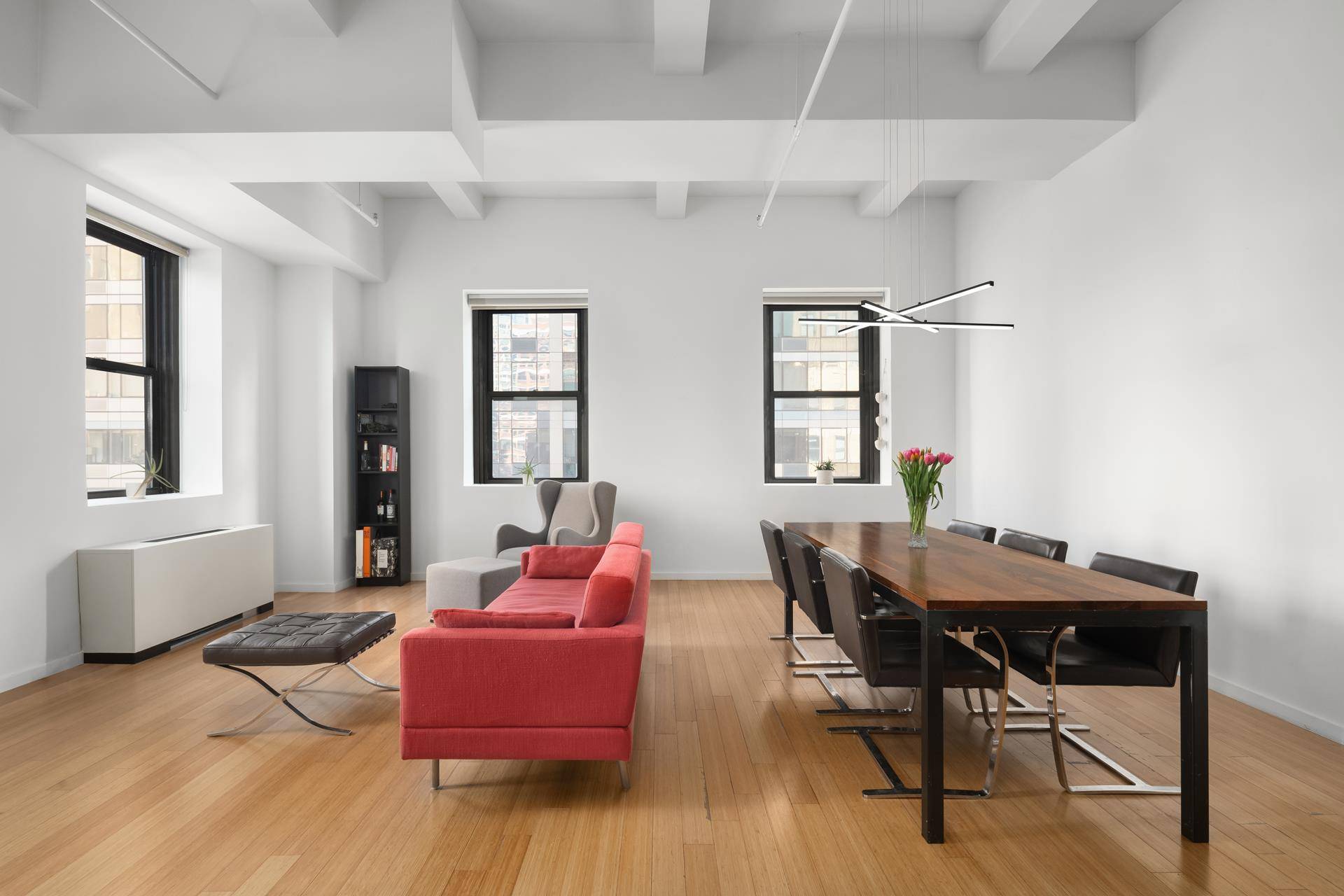 Welcome home to this bright and beautiful corner loft, in Downtown Brooklyn's most iconic Art Deco building, Belltel Lofts.