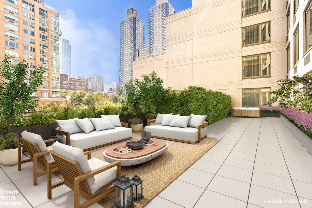 This one of a kind dream 3 bedroom, 3 bath home combines the best of high end condominium living with one of the largest terraces you'll find in New York ...