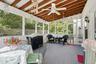 Screened in deck